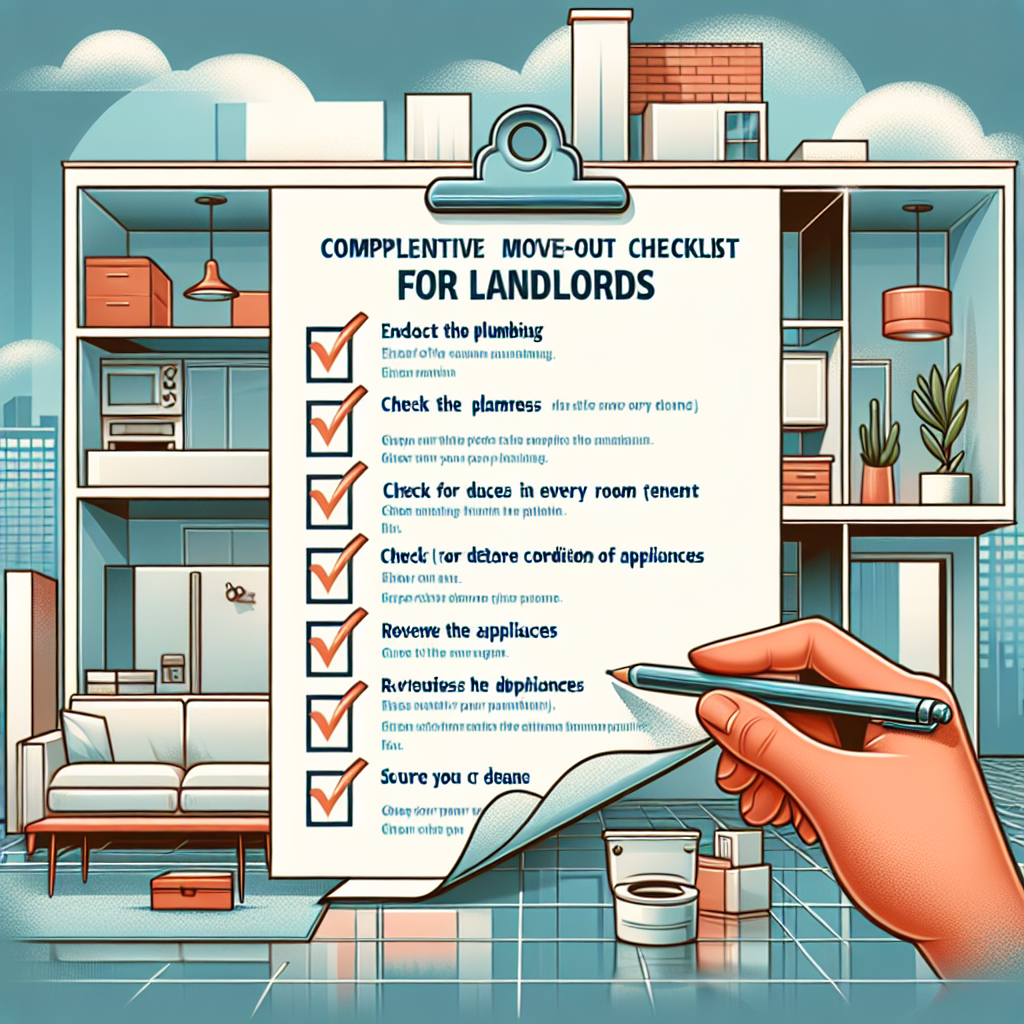 Comprehensive Move-Out Checklist for Landlords