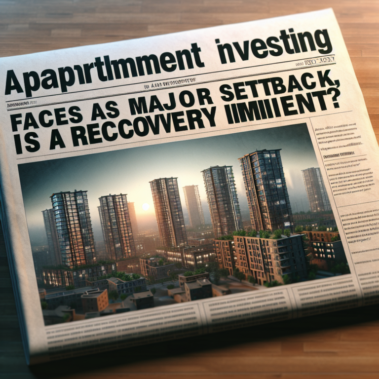 BiggerNews: Apartment Investing Faces Major Setback, Is a Recovery Imminent?