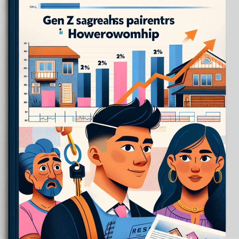 Gen Z Surpasses Parents in Homeownership, New Report Reveals