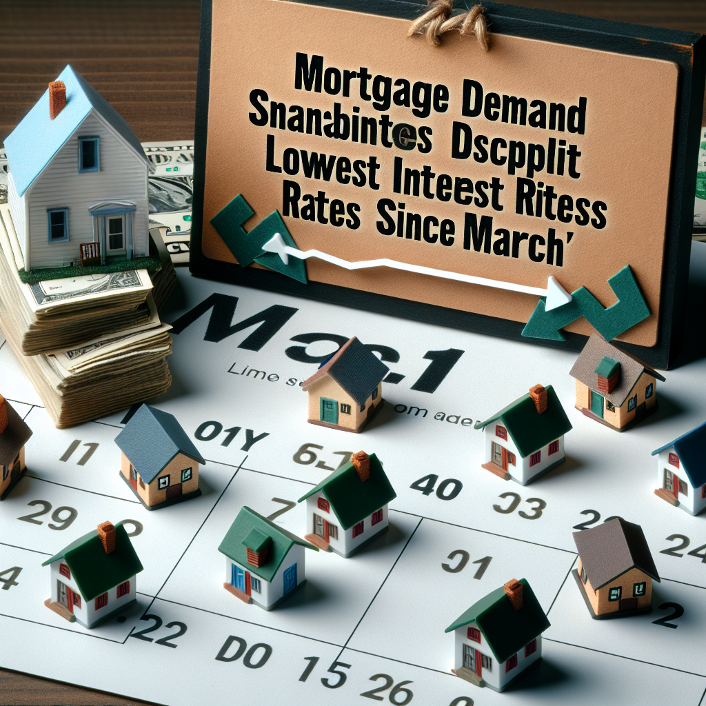 Mortgage Demand Stagnates Despite Lowest Interest Rates Since March