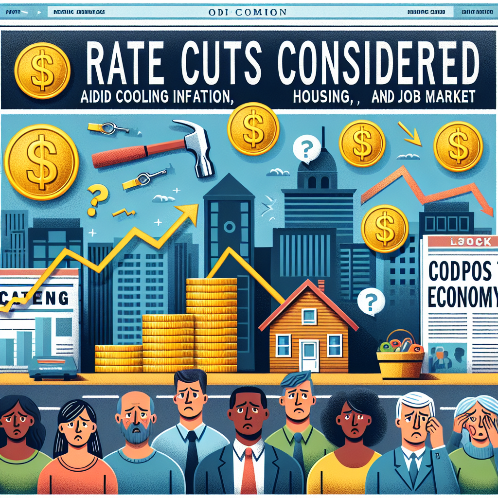 Rate Cuts Considered Amid Cooling Inflation, Housing, and Job Market