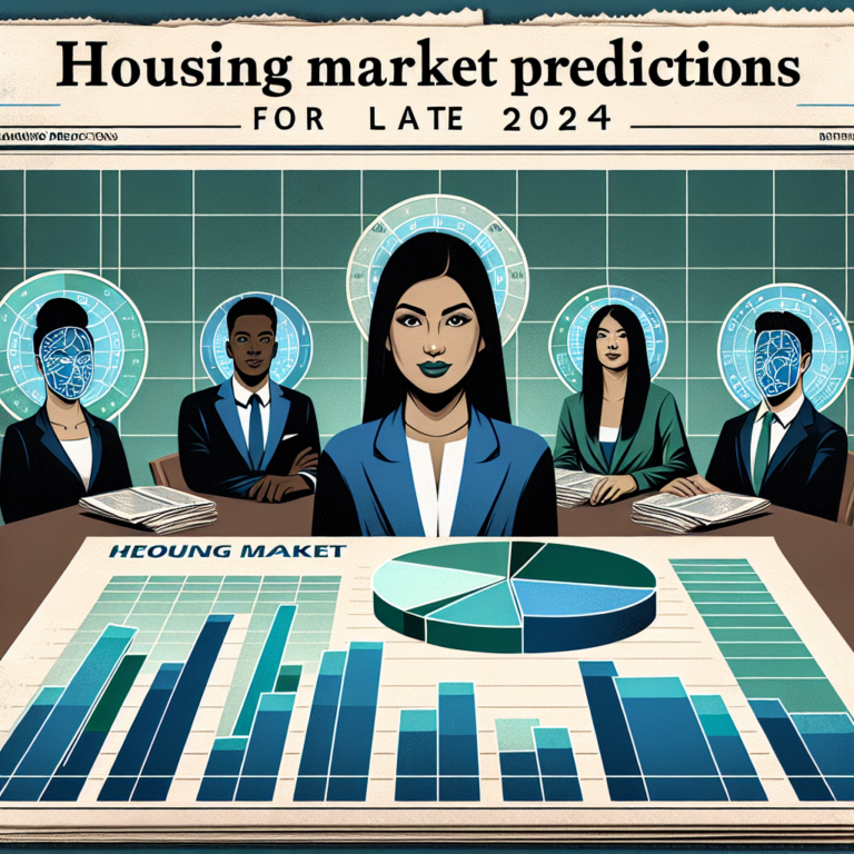 Housing Market Predictions for Late 2024: Insights from Real Estate Experts