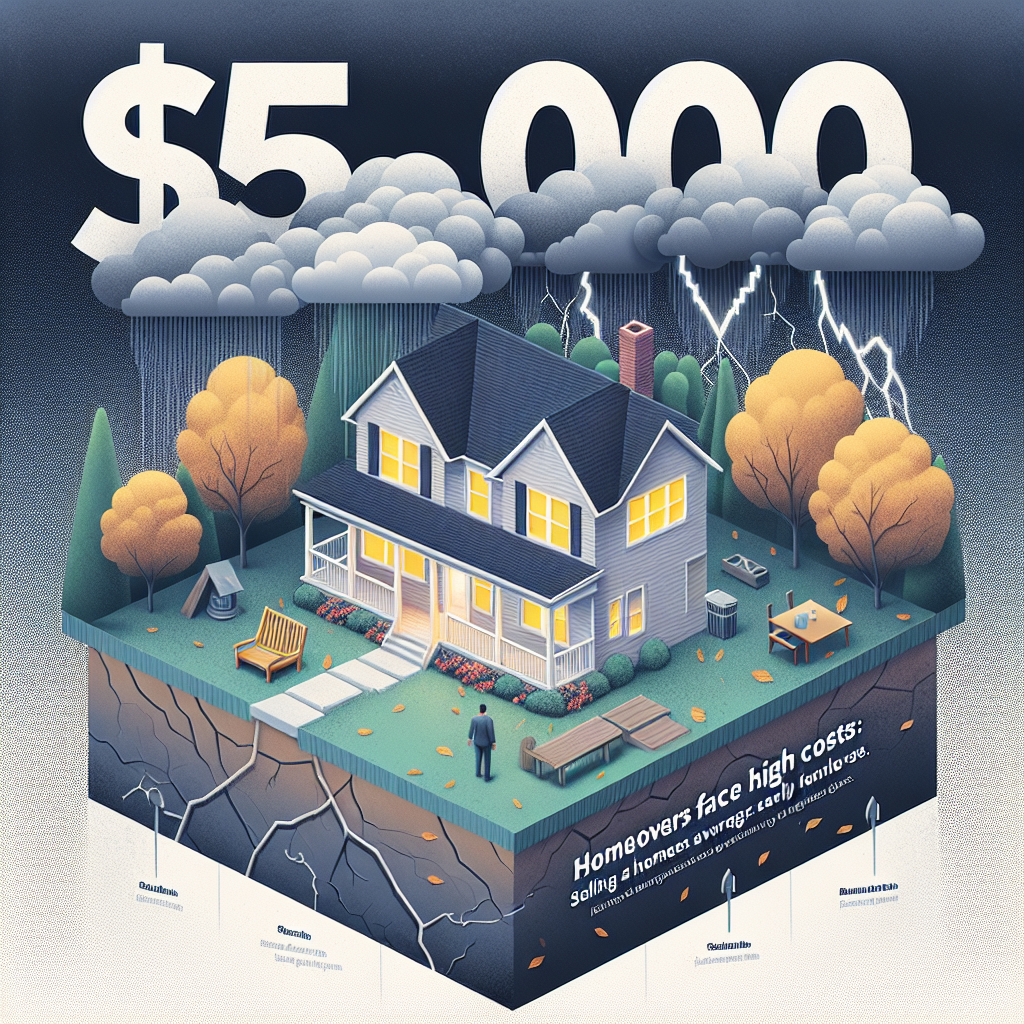 Homeowners Face High Costs: Selling a Home Averages Nearly $55,000, Report Reveals