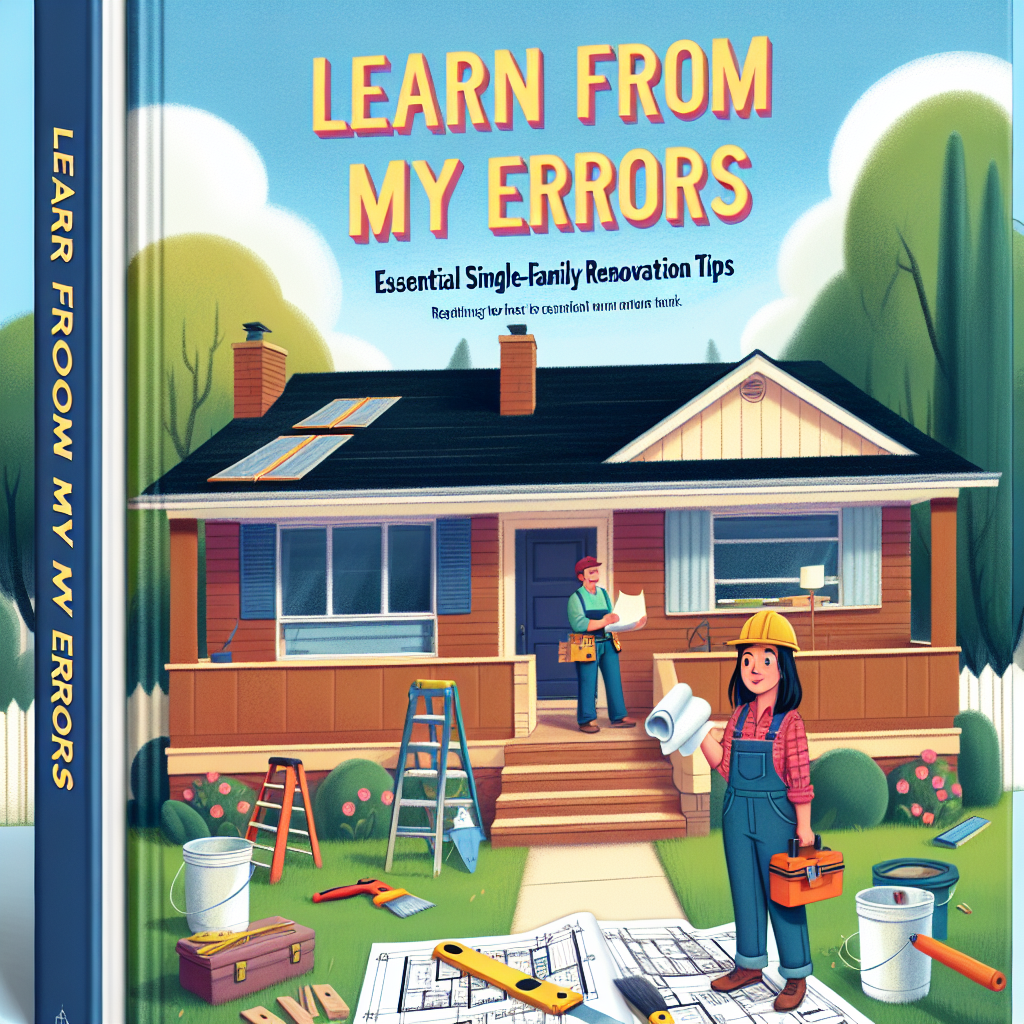 Learn from My Errors: Essential Single-Family Renovation Tips